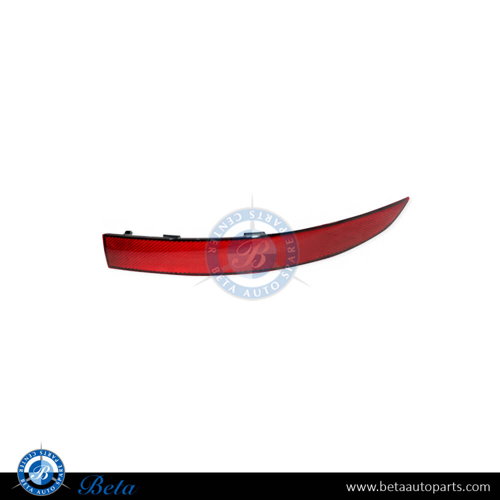 Left Side Rear bumper outer reflector for Audi A8 2018-Up models, Part Number 4N0945105 Left Side Rear bumper outer reflector for Audi A8 2018-Up models, Part Number 4N0945105